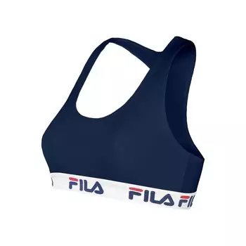 Спортивный бюстгальтер Fila, цвет blau/karibikblau/blau