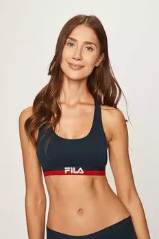 Спортивный бюстгальтер Fila, темно-синий