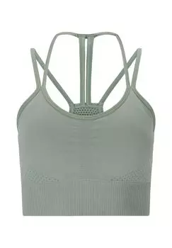 Спортивный бюстгальтер Flowee с модными бретелями ENDURANCE ATHLECIA, цвет Dusty Teal