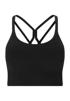 Спортивный бюстгальтер Foan V2 бесшовного дизайна с функцией растягивания ENDURANCE ATHLECIA, цвет 1001 Black