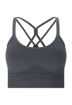 Спортивный бюстгальтер Foan V2 бесшовного дизайна с функцией растягивания ENDURANCE ATHLECIA, цвет 1173 Ombre Blue