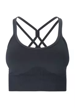 Спортивный бюстгальтер Foan V2 бесшовного дизайна с функцией растягивания ENDURANCE ATHLECIA, цвет 2101 Dark Sapphire