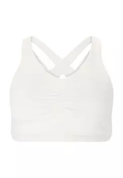 Спортивный бюстгальтер Fog с компрессионной технологией Athlux ENDURANCE ATHLECIA, белый