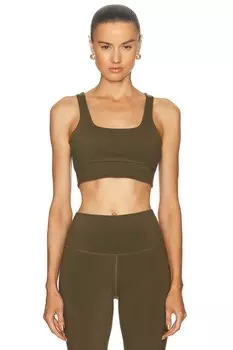 Спортивный бюстгальтер Freesoft Cori Varley, темно-оливковый