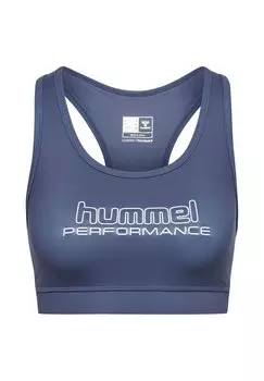 Спортивный бюстгальтер FUNDAMENTAL Hummel, синий