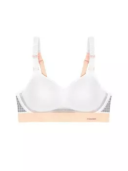 Спортивный бюстгальтер-футболка Triumph Triaction, белый