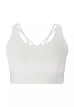 Спортивный бюстгальтер Gaby со средней поддержкой и функцией быстрого высыхания ENDURANCE ATHLECIA, белый