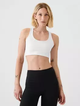 Спортивный бюстгальтер Gap, белый