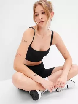 Спортивный бюстгальтер Gap, черный