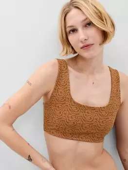 Спортивный бюстгальтер Gap, оранжевый