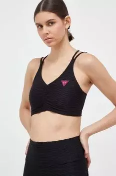 Спортивный бюстгальтер Guess, черный