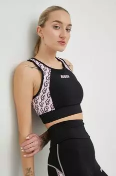 Спортивный бюстгальтер Guess, черный