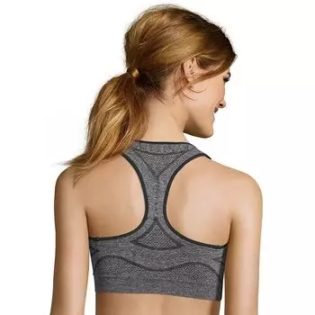 Спортивный бюстгальтер Hanes Solid Core Racerback O9003 Hanes