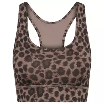 Спортивный бюстгальтер Hey Honey Bra Leo, цвет Black/Brown