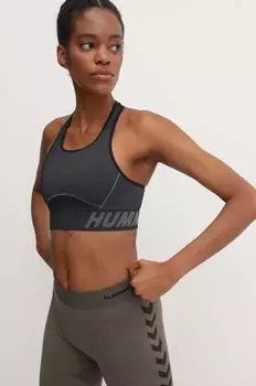 Спортивный бюстгальтер hmlTE Hummel, серый