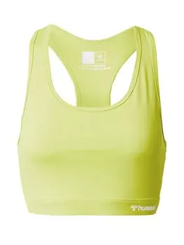 Спортивный бюстгальтер Hummel ACTIVE, лаймовый