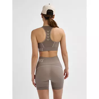 Спортивный бюстгальтер Hummel, цвет betongrau/grau/grau