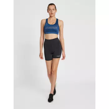 Спортивный бюстгальтер Hummel, цвет dunkelblau/blau/blau