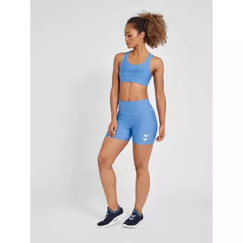 Спортивный бюстгальтер Hummel, цвет heidelbeerblau/blau/blau