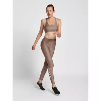 Спортивный бюстгальтер Hummel, цвет khakigrau/grau/grau