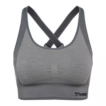 Спортивный бюстгальтер Hummel, цвет schiefergrau/grau