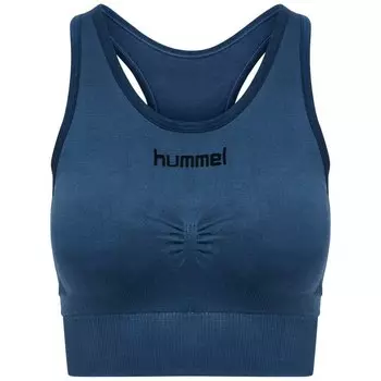 Спортивный бюстгальтер Hummel First Seamless, синий
