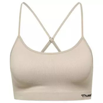 Спортивный бюстгальтер Hummel Juno Seamless, серый