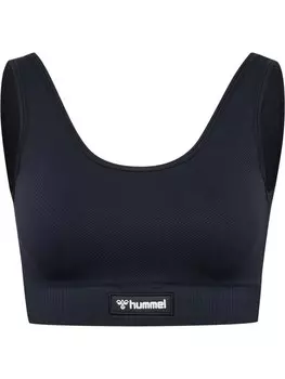 Спортивный бюстгальтер Hummel T-Shirt L/S Hmlalive Damen, черный