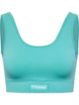Спортивный бюстгальтер Hummel T-Shirt L/S Hmlalive Damen, цвет POOL BLUE