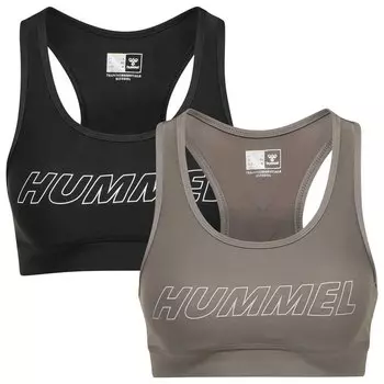 Спортивный бюстгальтер Hummel Tola 2 Units, черный
