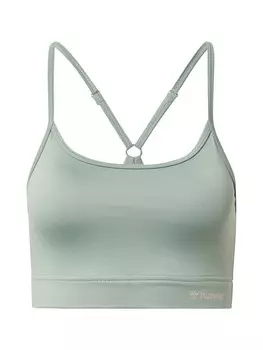 Спортивный бюстгальтер Hummel, зеленый