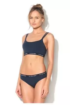 Спортивный бюстгальтер и трусики U S Polo Assn , синий