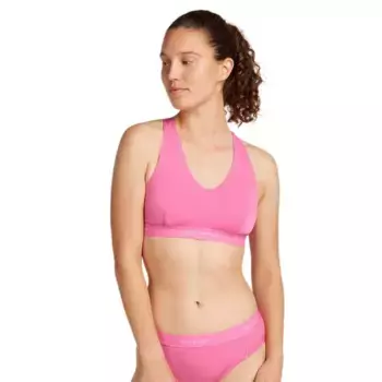 Спортивный бюстгальтер Icebreaker Merino 125 Cool Lite Sprite Racerback sports bra, розовый