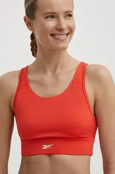 Спортивный бюстгальтер Identity Training Reebok, оранжевый