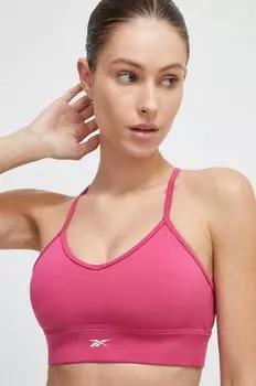 Спортивный бюстгальтер Identity Training Reebok, розовый