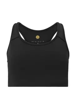 Спортивный бюстгальтер Inere с эластичной лентой под грудью ENDURANCE ATHLECIA, цвет 1001 Black