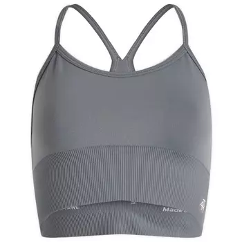 Спортивный бюстгальтер Jenna с ремешком на спине типа "рейсер" 4Th & Reckless, серый