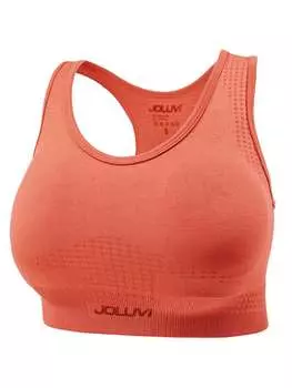 Спортивный бюстгальтер Joluvi, цвет coral