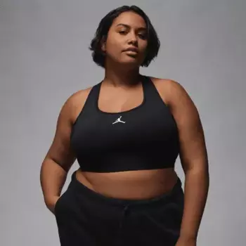 Спортивный бюстгальтер Jordan Sport, черный/белый