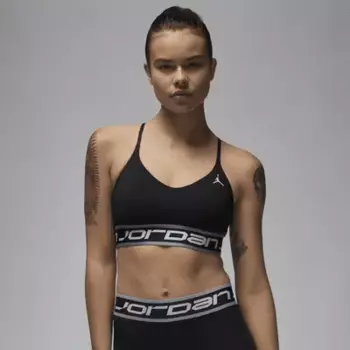 Спортивный бюстгальтер Jordan Sport Indy, цвет Black/Stealth/Black/White