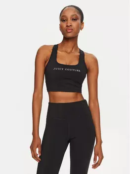 Спортивный бюстгальтер Juicy Couture, черный