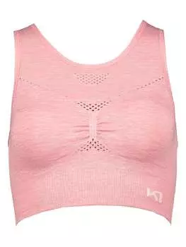 Спортивный бюстгальтер KARI TRAA, розовый
