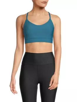 Спортивный бюстгальтер крест-накрест Pure Navy, цвет Mallard