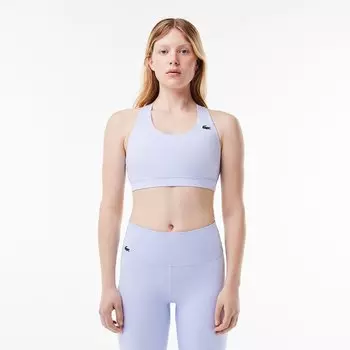 Спортивный бюстгальтер Lacoste IF7196, фиолетовый