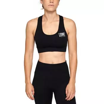 Спортивный бюстгальтер Leone1947 Logo, черный