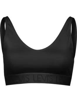 Спортивный бюстгальтер Levis, цвет caviar