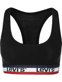 Спортивный бюстгальтер Levis, цвет jet black