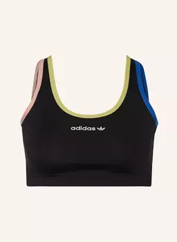 Спортивный бюстгальтер линейный Adidas Originals, черный