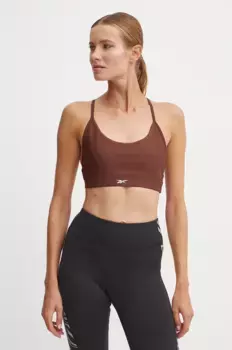 Спортивный бюстгальтер LUX Collection Reebok, коричневый