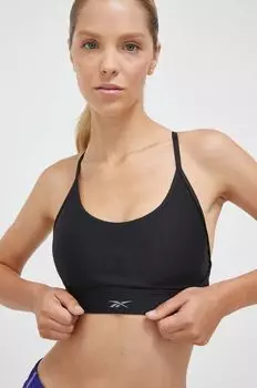 Спортивный бюстгальтер Lux. Reebok, черный
